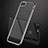 Coque Ultra Fine TPU Souple Transparente T18 pour Apple iPhone SE3 (2022) Noir Petit