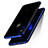 Coque Ultra Fine TPU Souple Transparente V07 pour Apple iPhone X Bleu Petit