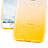 Coque Ultra Fine Transparente Souple Degrade et Support Bague Anneau pour Apple iPhone 7 Plus Jaune Petit