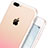 Coque Ultra Fine Transparente Souple Degrade et Support Bague Anneau pour Apple iPhone 7 Plus Rose Petit