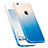 Coque Ultra Fine Transparente Souple Degrade pour Apple iPhone 8 Bleu