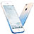 Coque Ultra Fine Transparente Souple Degrade pour Apple iPhone SE (2020) Bleu Petit