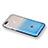 Coque Ultra Fine Transparente Souple Degrade Q01 pour Huawei Enjoy 7 Bleu Petit