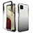 Coque Ultra Fine Transparente Souple Housse Etui 360 Degres Avant et Arriere Degrade JX1 pour Samsung Galaxy A12 5G Noir