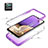 Coque Ultra Fine Transparente Souple Housse Etui 360 Degres Avant et Arriere Degrade JX1 pour Samsung Galaxy A32 4G Petit