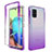 Coque Ultra Fine Transparente Souple Housse Etui 360 Degres Avant et Arriere Degrade JX1 pour Samsung Galaxy A71 4G A715 Petit