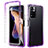 Coque Ultra Fine Transparente Souple Housse Etui 360 Degres Avant et Arriere Degrade JX1 pour Xiaomi Mi 11i 5G (2022) Violet