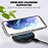 Coque Ultra Fine Transparente Souple Housse Etui 360 Degres Avant et Arriere Degrade M01 pour Samsung Galaxy S21 5G Petit