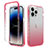 Coque Ultra Fine Transparente Souple Housse Etui 360 Degres Avant et Arriere Degrade pour Apple iPhone 13 Pro Max Petit