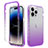 Coque Ultra Fine Transparente Souple Housse Etui 360 Degres Avant et Arriere Degrade pour Apple iPhone 13 Pro Max Petit