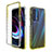 Coque Ultra Fine Transparente Souple Housse Etui 360 Degres Avant et Arriere Degrade pour Motorola Moto Edge (2021) 5G Jaune