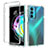 Coque Ultra Fine Transparente Souple Housse Etui 360 Degres Avant et Arriere Degrade pour Motorola Moto Edge Lite 5G Clair