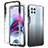 Coque Ultra Fine Transparente Souple Housse Etui 360 Degres Avant et Arriere Degrade pour Motorola Moto Edge S 5G Petit