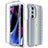 Coque Ultra Fine Transparente Souple Housse Etui 360 Degres Avant et Arriere Degrade pour Motorola Moto Edge X30 5G Petit