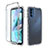 Coque Ultra Fine Transparente Souple Housse Etui 360 Degres Avant et Arriere Degrade pour Motorola Moto G31 Petit