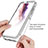 Coque Ultra Fine Transparente Souple Housse Etui 360 Degres Avant et Arriere Degrade pour Motorola Moto One Fusion Plus Petit