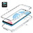 Coque Ultra Fine Transparente Souple Housse Etui 360 Degres Avant et Arriere Degrade pour Realme C25Y India Petit