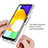 Coque Ultra Fine Transparente Souple Housse Etui 360 Degres Avant et Arriere Degrade pour Samsung Galaxy A02s Petit