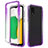 Coque Ultra Fine Transparente Souple Housse Etui 360 Degres Avant et Arriere Degrade pour Samsung Galaxy A03 Core Violet