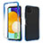 Coque Ultra Fine Transparente Souple Housse Etui 360 Degres Avant et Arriere Degrade pour Samsung Galaxy A22 5G Bleu