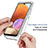 Coque Ultra Fine Transparente Souple Housse Etui 360 Degres Avant et Arriere Degrade pour Samsung Galaxy A32 4G Petit