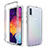 Coque Ultra Fine Transparente Souple Housse Etui 360 Degres Avant et Arriere Degrade pour Samsung Galaxy A50S Petit