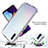 Coque Ultra Fine Transparente Souple Housse Etui 360 Degres Avant et Arriere Degrade pour Samsung Galaxy A50S Petit