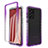 Coque Ultra Fine Transparente Souple Housse Etui 360 Degres Avant et Arriere Degrade pour Samsung Galaxy A73 5G Violet