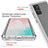 Coque Ultra Fine Transparente Souple Housse Etui 360 Degres Avant et Arriere Degrade pour Samsung Galaxy Note 20 5G Petit