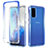 Coque Ultra Fine Transparente Souple Housse Etui 360 Degres Avant et Arriere Degrade pour Samsung Galaxy S20 5G Bleu