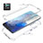 Coque Ultra Fine Transparente Souple Housse Etui 360 Degres Avant et Arriere Degrade pour Samsung Galaxy S20 5G Petit