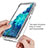Coque Ultra Fine Transparente Souple Housse Etui 360 Degres Avant et Arriere Degrade pour Samsung Galaxy S20 FE 4G Petit