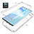 Coque Ultra Fine Transparente Souple Housse Etui 360 Degres Avant et Arriere Degrade pour Samsung Galaxy S20 Plus 5G Petit