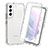 Coque Ultra Fine Transparente Souple Housse Etui 360 Degres Avant et Arriere Degrade pour Samsung Galaxy S21 5G Clair