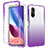 Coque Ultra Fine Transparente Souple Housse Etui 360 Degres Avant et Arriere Degrade pour Xiaomi Mi 11X 5G Violet