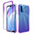 Coque Ultra Fine Transparente Souple Housse Etui 360 Degres Avant et Arriere Degrade pour Xiaomi Redmi 9 Power Violet