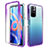 Coque Ultra Fine Transparente Souple Housse Etui 360 Degres Avant et Arriere Degrade pour Xiaomi Redmi Note 11 5G Violet