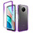 Coque Ultra Fine Transparente Souple Housse Etui 360 Degres Avant et Arriere Degrade pour Xiaomi Redmi Note 9T 5G Violet