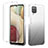 Coque Ultra Fine Transparente Souple Housse Etui 360 Degres Avant et Arriere Degrade YB2 pour Samsung Galaxy A12 5G Noir