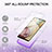 Coque Ultra Fine Transparente Souple Housse Etui 360 Degres Avant et Arriere Degrade YB2 pour Samsung Galaxy A12 5G Petit