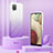 Coque Ultra Fine Transparente Souple Housse Etui 360 Degres Avant et Arriere Degrade YB2 pour Samsung Galaxy M12 Petit