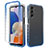 Coque Ultra Fine Transparente Souple Housse Etui 360 Degres Avant et Arriere Degrade ZJ1 pour Samsung Galaxy A15 4G Bleu