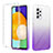 Coque Ultra Fine Transparente Souple Housse Etui 360 Degres Avant et Arriere Degrade ZJ2 pour Samsung Galaxy A52s 5G Violet