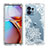 Coque Ultra Fine Transparente Souple Housse Etui 360 Degres Avant et Arriere JX1 pour Motorola Moto Edge 40 Pro 5G Petit