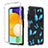 Coque Ultra Fine Transparente Souple Housse Etui 360 Degres Avant et Arriere JX1 pour Samsung Galaxy A22 5G Bleu