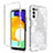 Coque Ultra Fine Transparente Souple Housse Etui 360 Degres Avant et Arriere JX3 pour Samsung Galaxy F02S SM-E025F Blanc