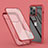 Coque Ultra Fine Transparente Souple Housse Etui 360 Degres Avant et Arriere LK1 pour Apple iPhone 13 Pro Max Rouge