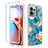 Coque Ultra Fine Transparente Souple Housse Etui 360 Degres Avant et Arriere pour Motorola Moto Edge Plus (2023) 5G Cyan