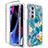 Coque Ultra Fine Transparente Souple Housse Etui 360 Degres Avant et Arriere pour Motorola Moto Edge X30 5G Cyan