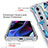 Coque Ultra Fine Transparente Souple Housse Etui 360 Degres Avant et Arriere pour Motorola Moto Edge X30 5G Petit